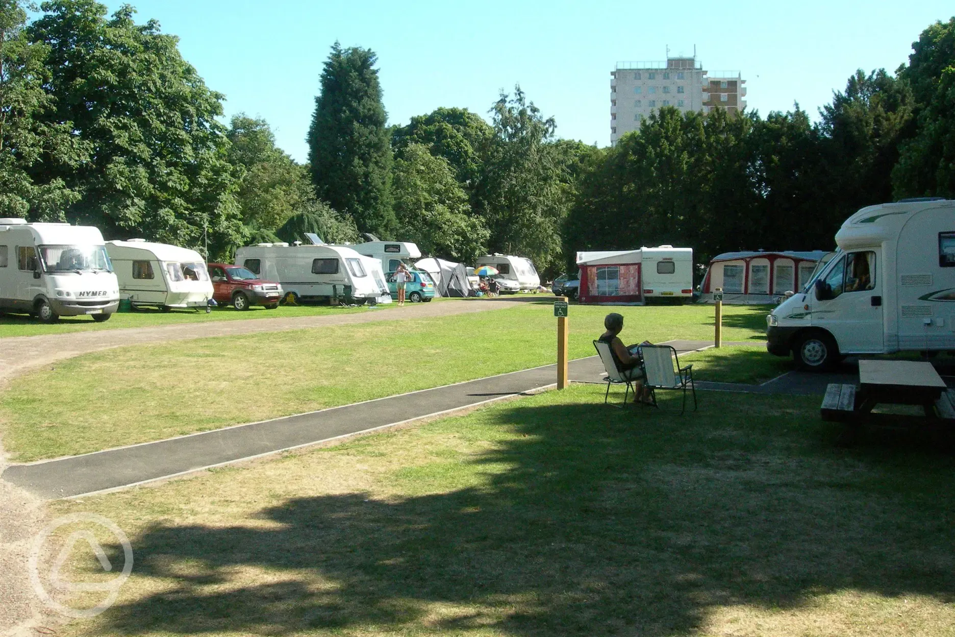 Firm, level touring site within the City of Lincoln