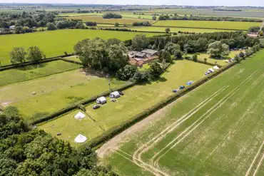 Aerial of the site