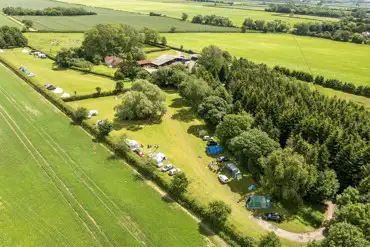 Aerial of the site