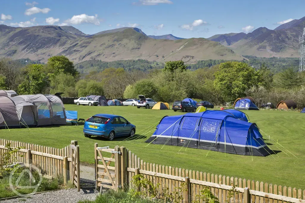Castle Rigg camping field