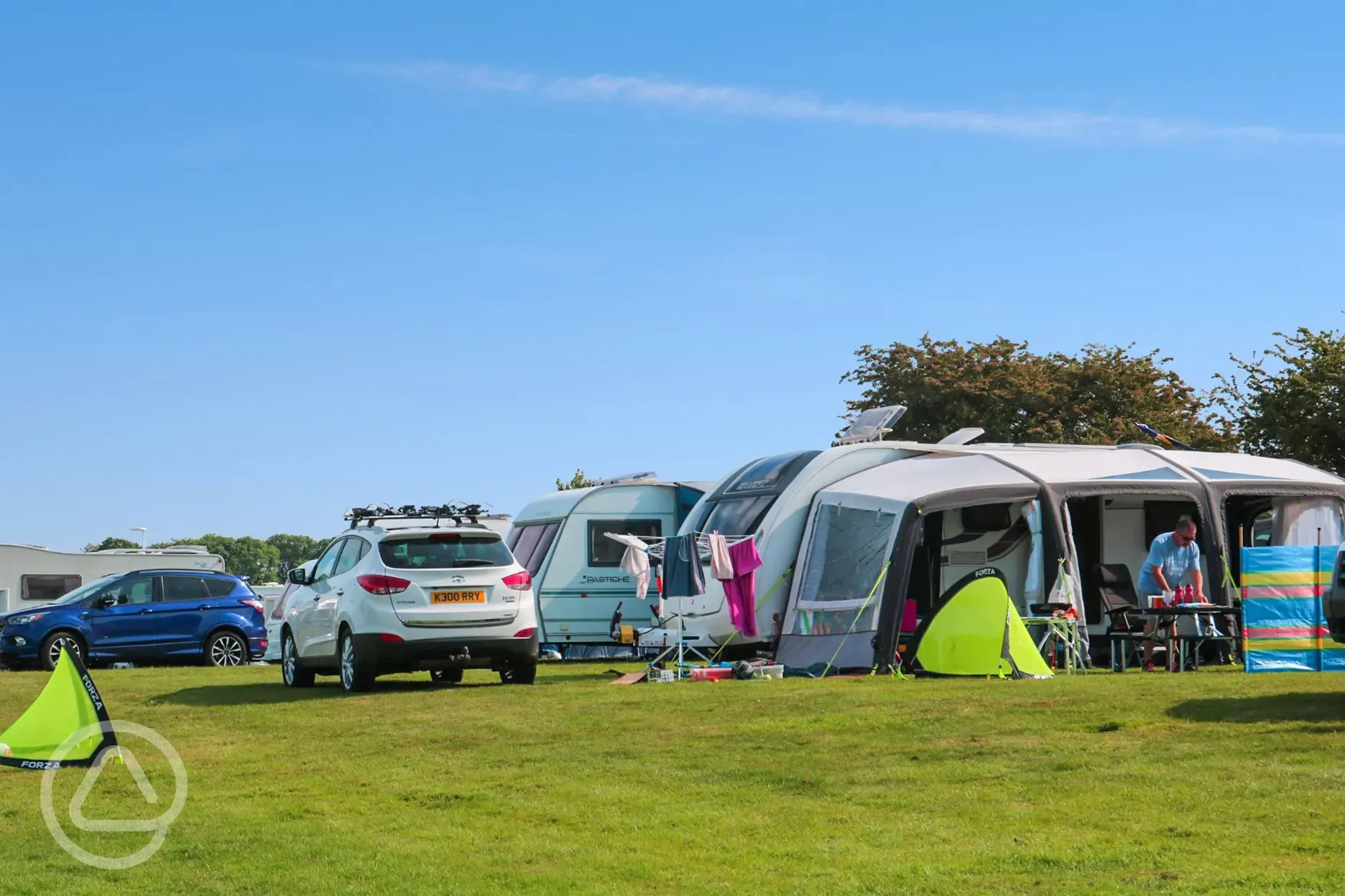 Electric grass pitches