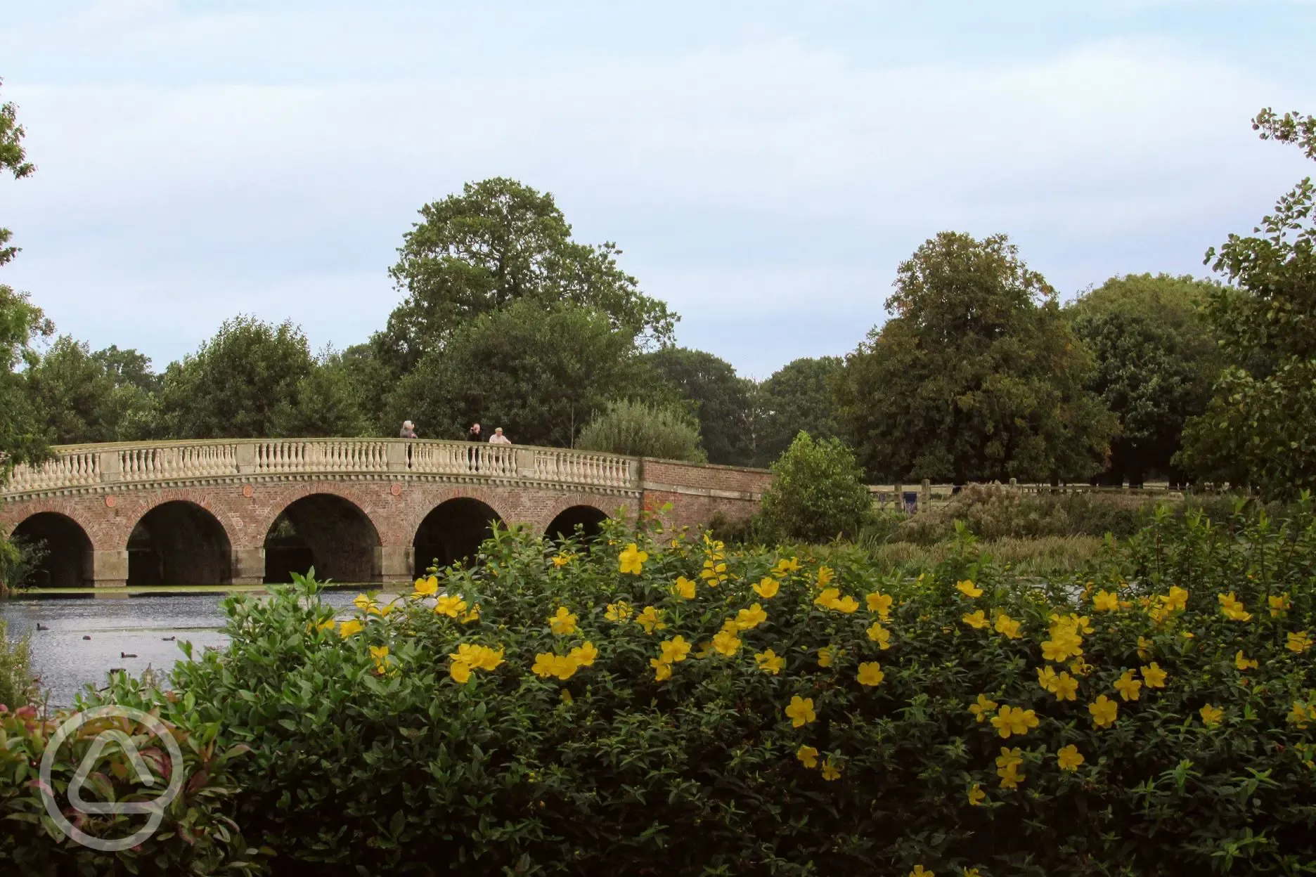 The Capability Brown bridge onsite