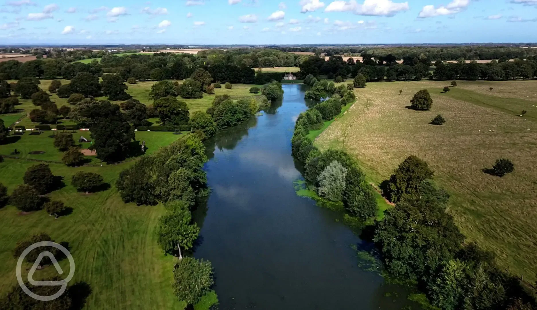 Aerial of the North Lake