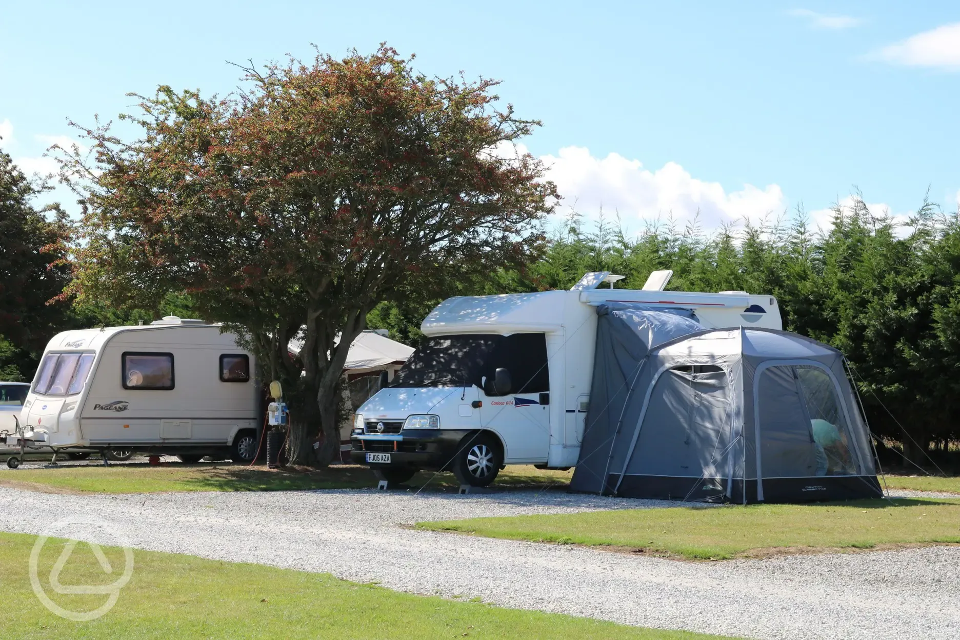 Hardstanding pitches