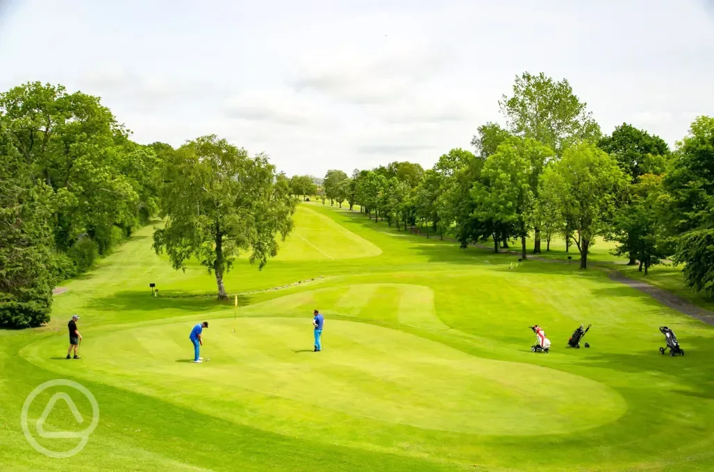 Bentham Golf Club - a few minutes away from Riverside Caravan Park Bentham Golf Club - a few minutes away from Riverside Caravan Park