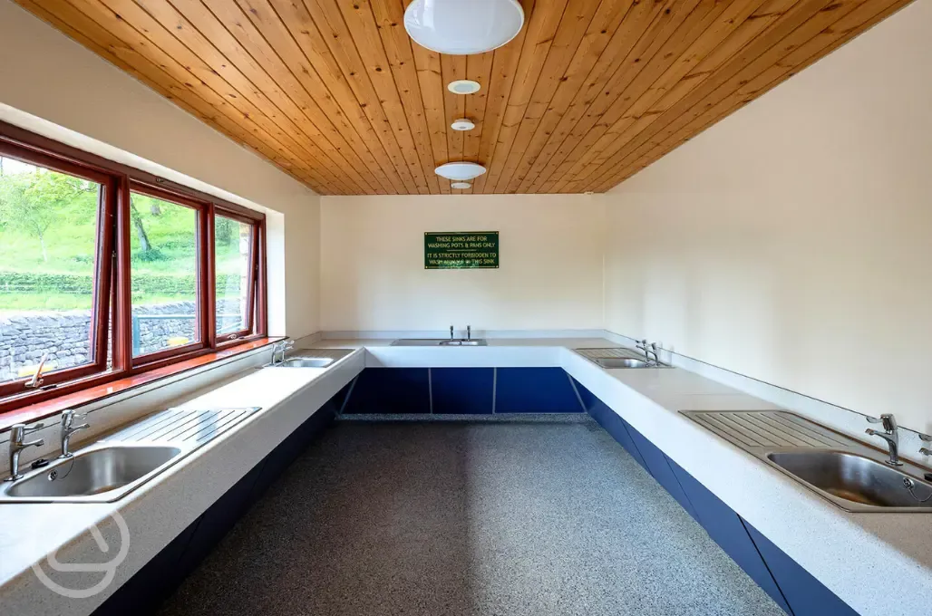 Washing up area Washing up area