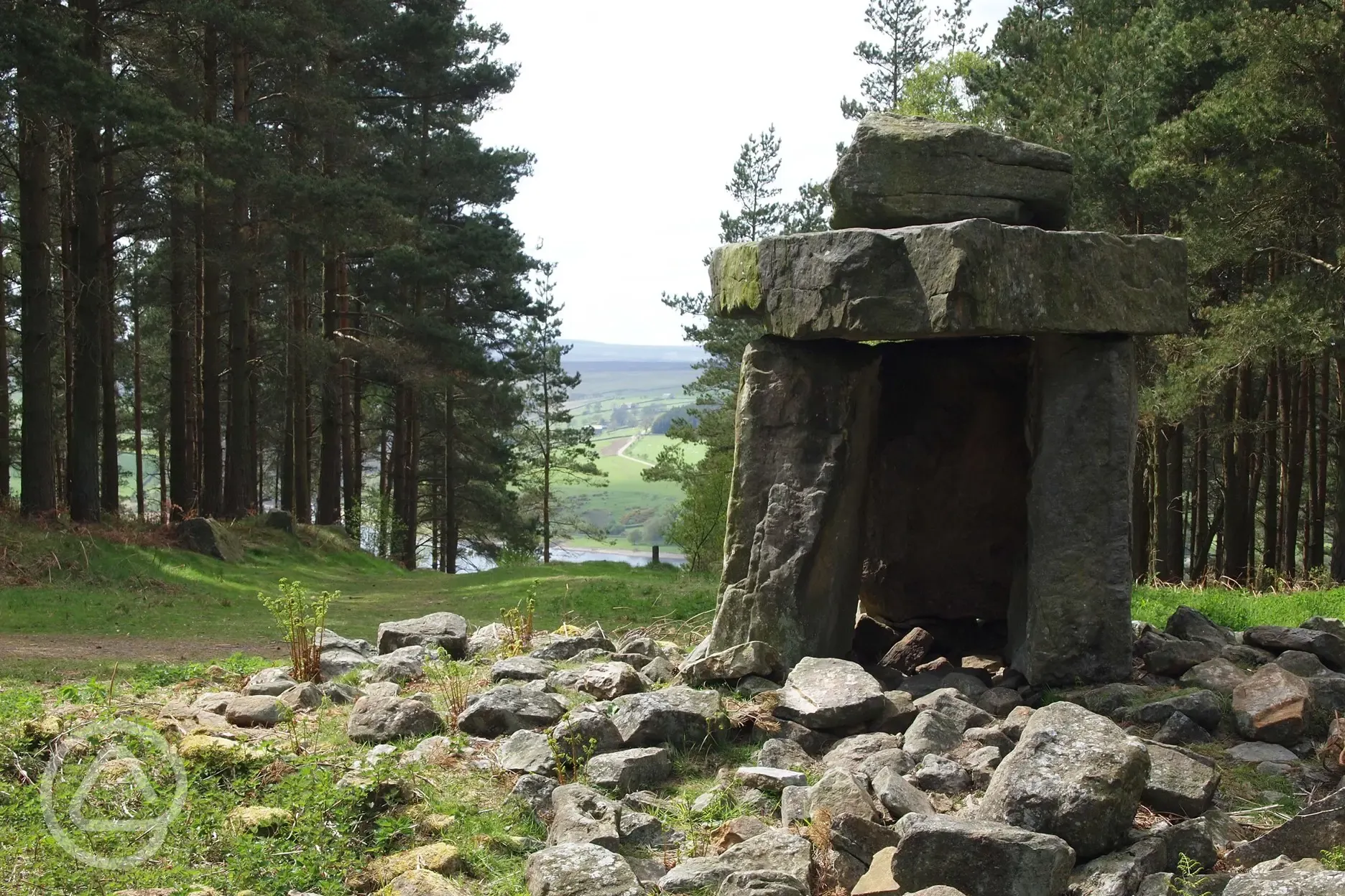 Druids Temple walk nearby