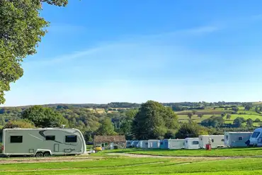 Fully serviced hardstanding touring pitches