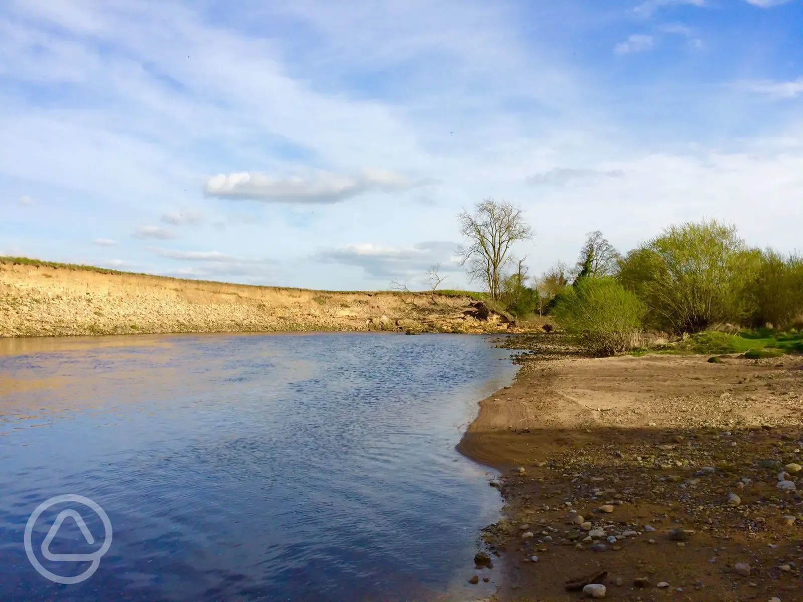 River Ure beach area