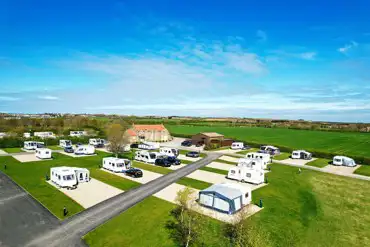 Aerial view of site 
