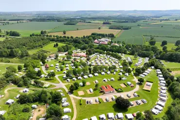 Aerial of St Helens in the Park and the North York Moors