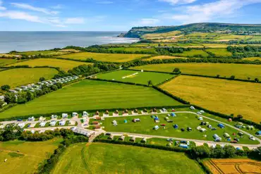 Campsite aerial
