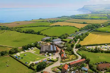 Campsite aerial