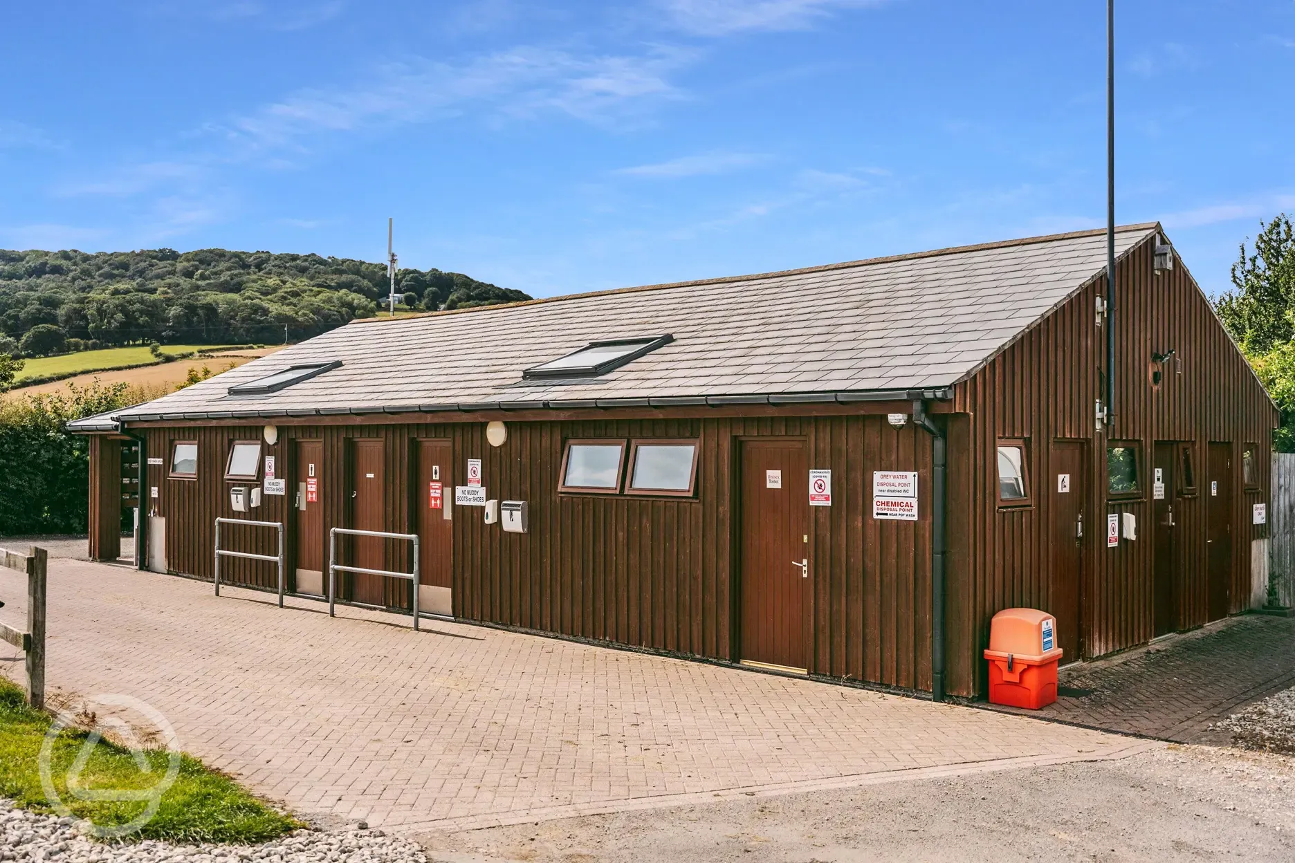 Facilities block exterior
