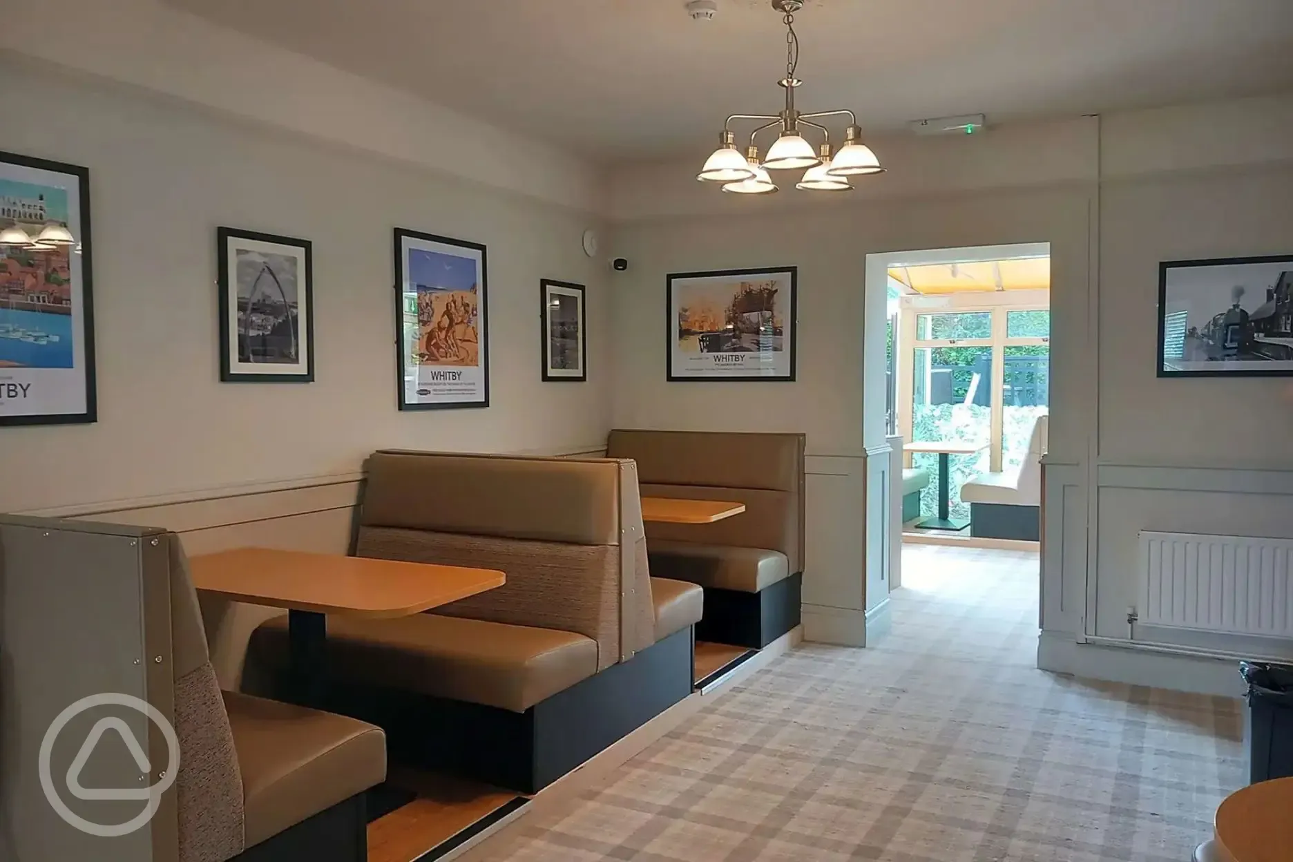 Cafe and bar seating Cafe and bar seating