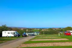 Hardstanding pitches with optional metered electric at York House Caravan Park Hardstanding pitches with optional metered electric at York House Caravan Park