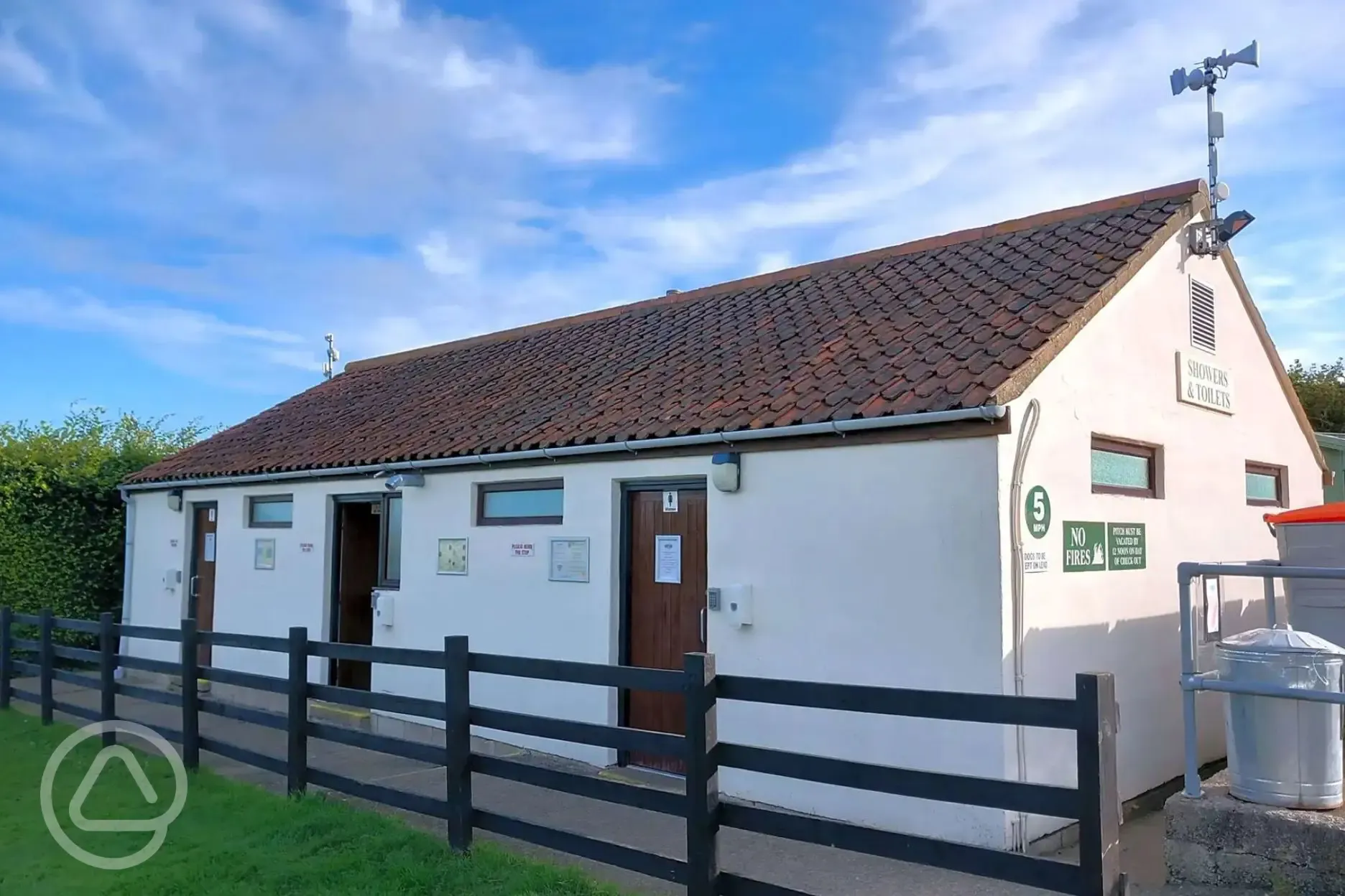 Facilities block exterior Facilities block exterior