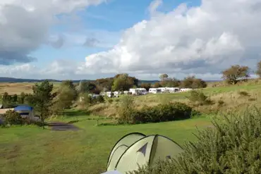 View from the top at Hadrian's Wall Camping and Caravan Site