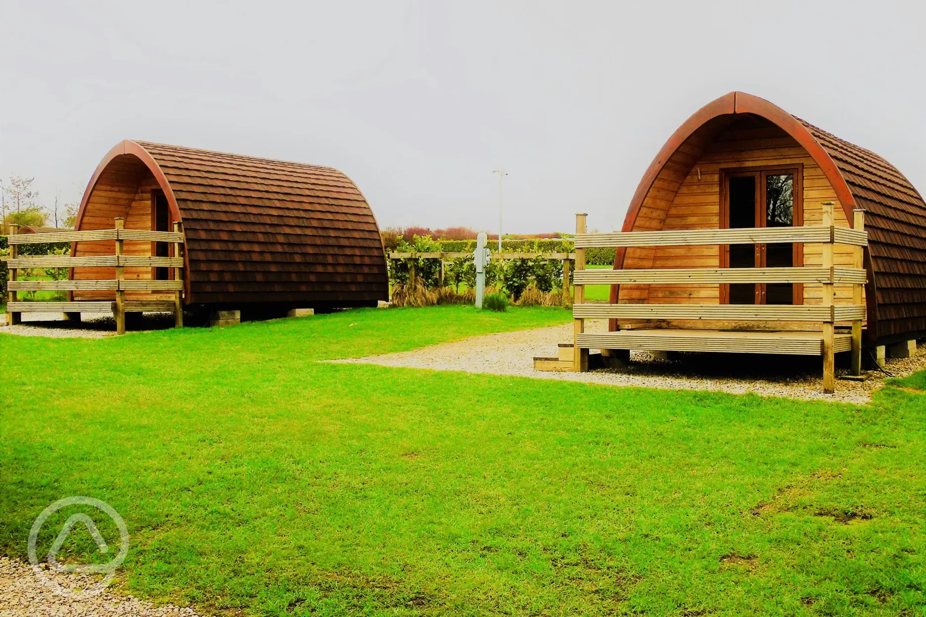 Pods at Upwood Holiday Park