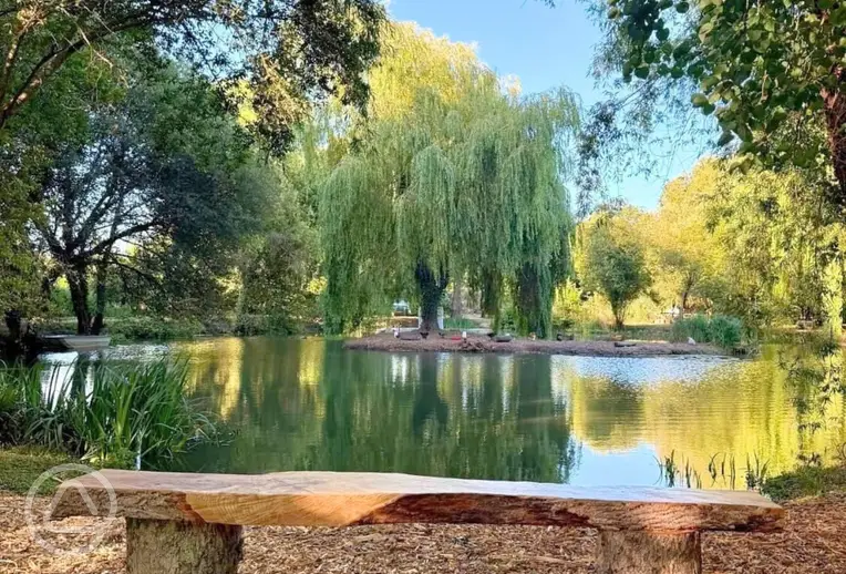 Onsite fishing lake