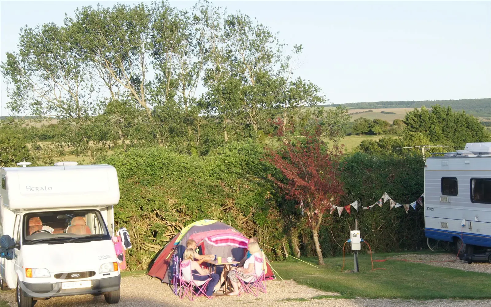 family camping