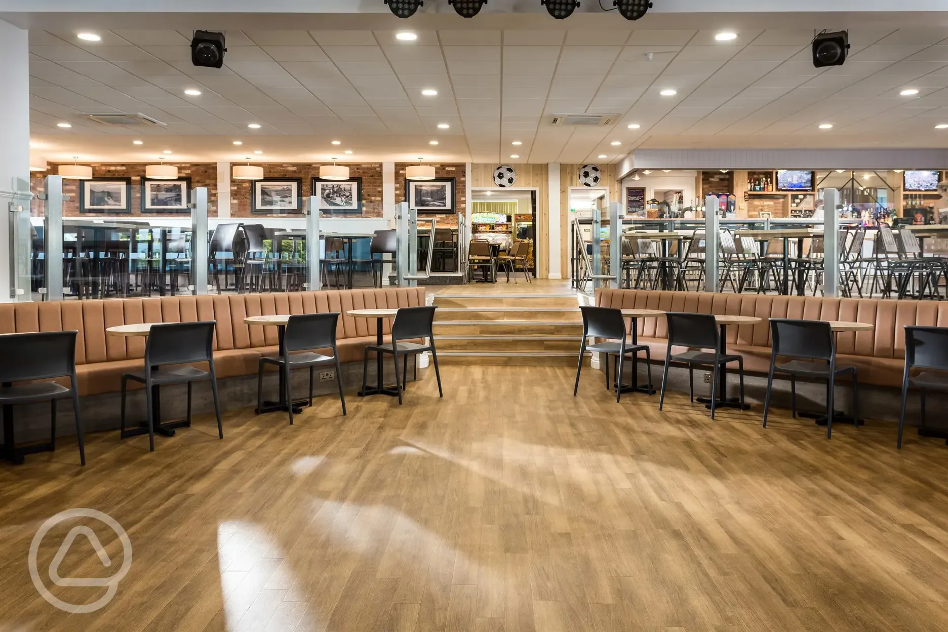 Bar and entertainment venue dancefloor