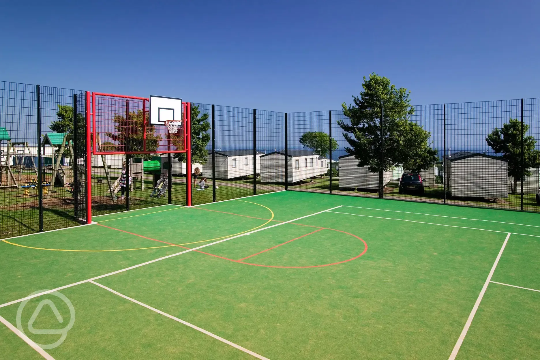 All weather sports pitch