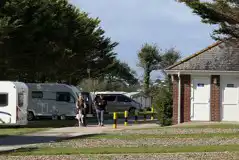 Fully serviced hardstanding touring pitches Fully serviced hardstanding touring pitches