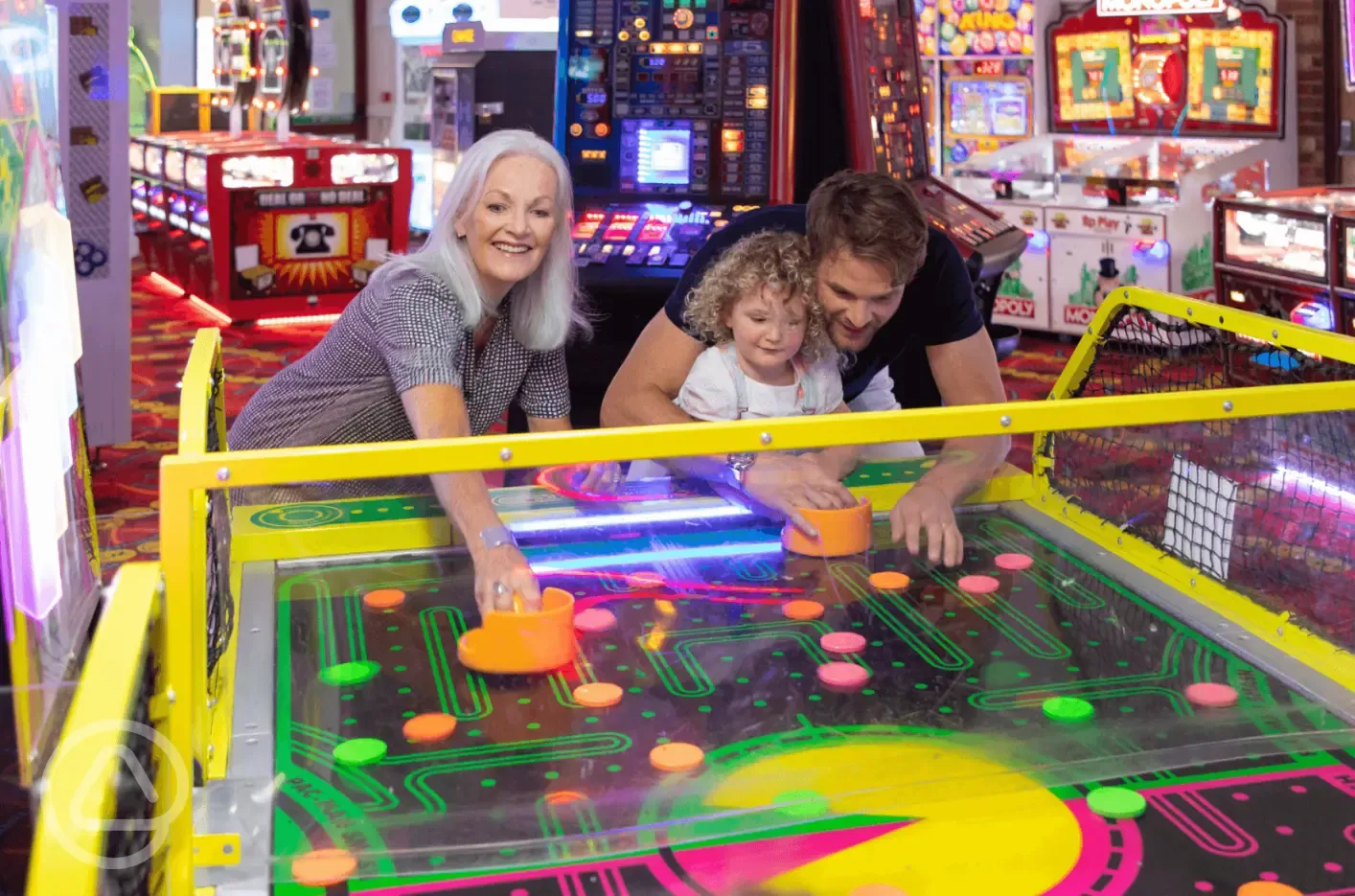 Arcade with air hockey (open daily)