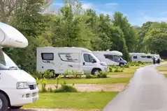 Meadow super hardstanding pitches (11m x 10) with electric