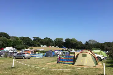 Family camping fields at Leadstone camping