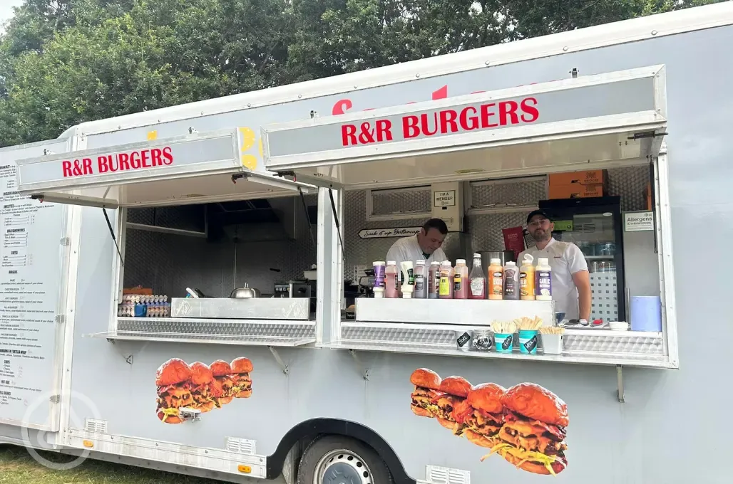 Visiting food truck