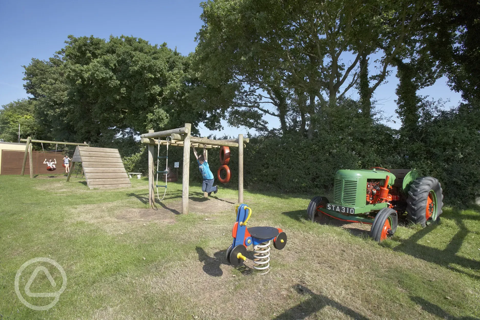 The play park at Leadstone Camping