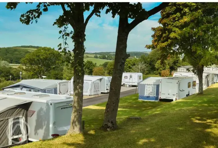 Electric hardstanding pitches 