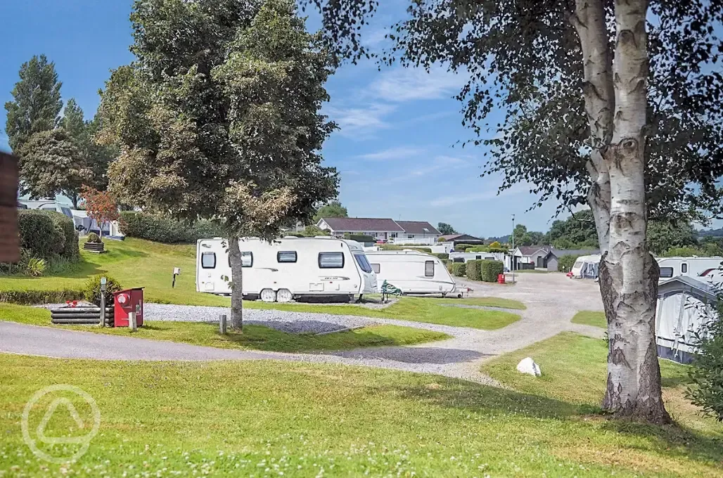Electric hardstanding pitches 