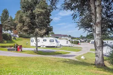 Electric hardstanding pitches 