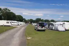 Hardstanding pitches with an optional 16 amp hook up