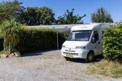 Hardstanding pitches (6m x 6m) with space for a gazebo/pup tent
