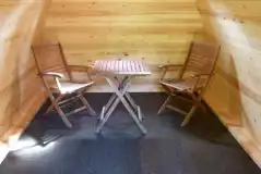 Langstone Kitty Camping Pod interior (please bring all camping gear) Langstone Kitty Camping Pod interior (please bring all camping gear)