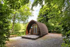 Large camping pod