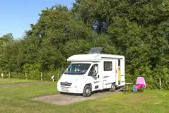 Electric hardstanding pitches with 10amp electric hook up