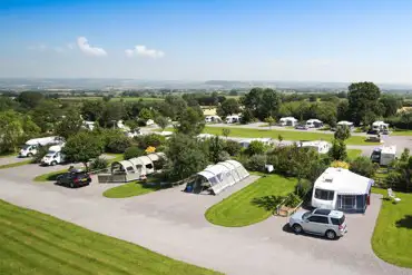 Aerial of the super pitches