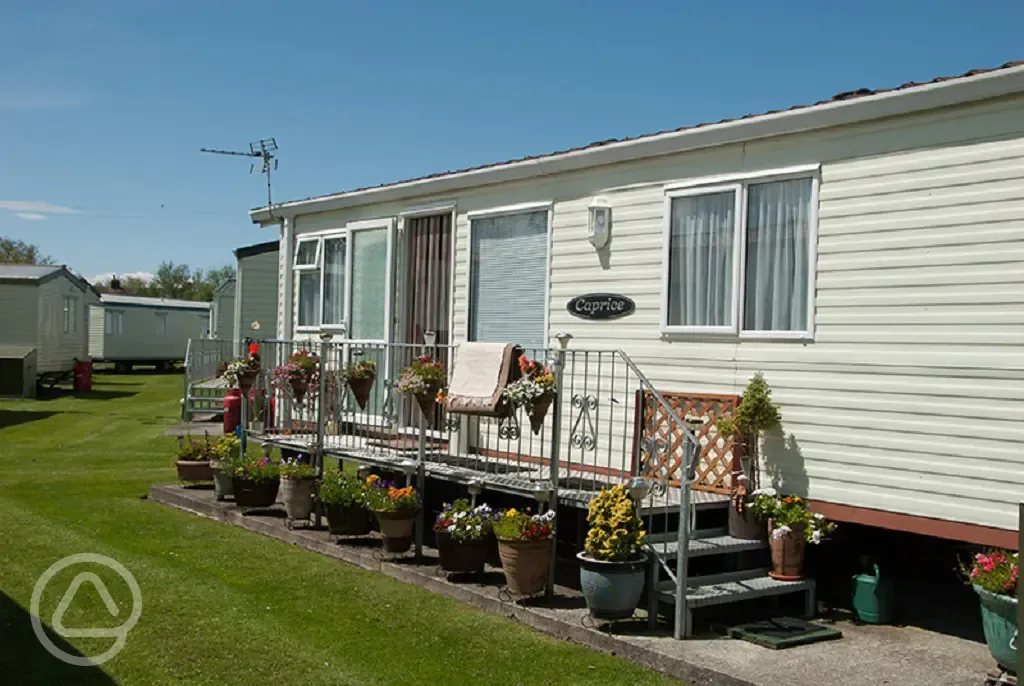 Static holiday home at Country View Holiday Park
