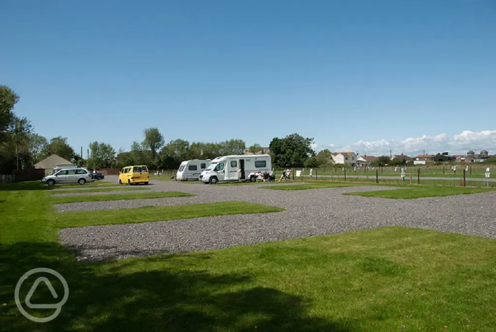Hardstanding pitches at Country View Holiday Park