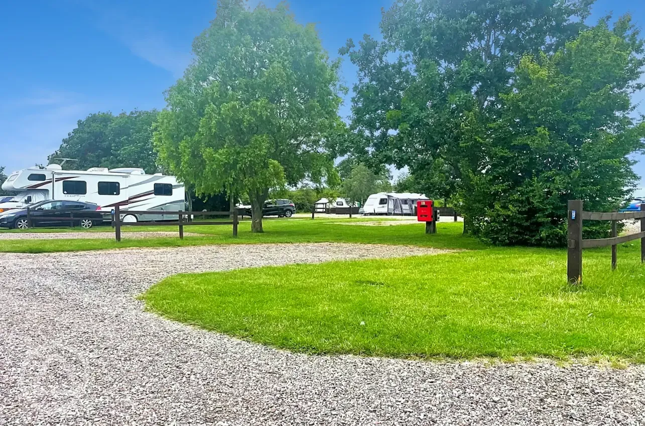 Electric hardstanding pitches