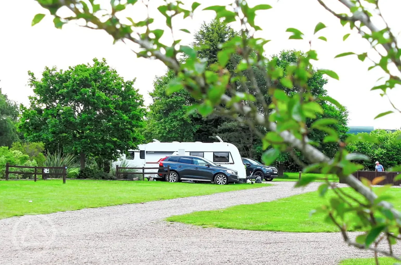 Electric grass touring pitches