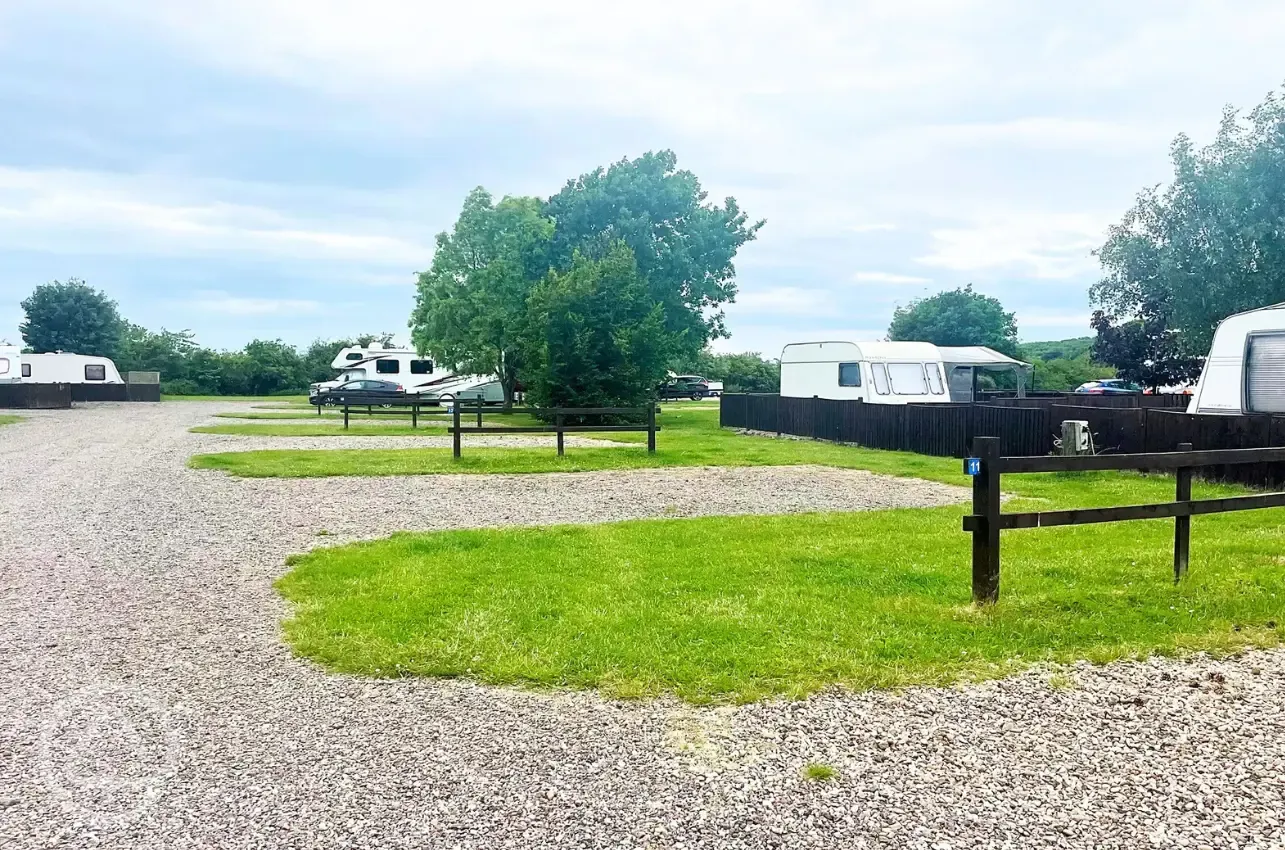 Electric hardstanding pitches