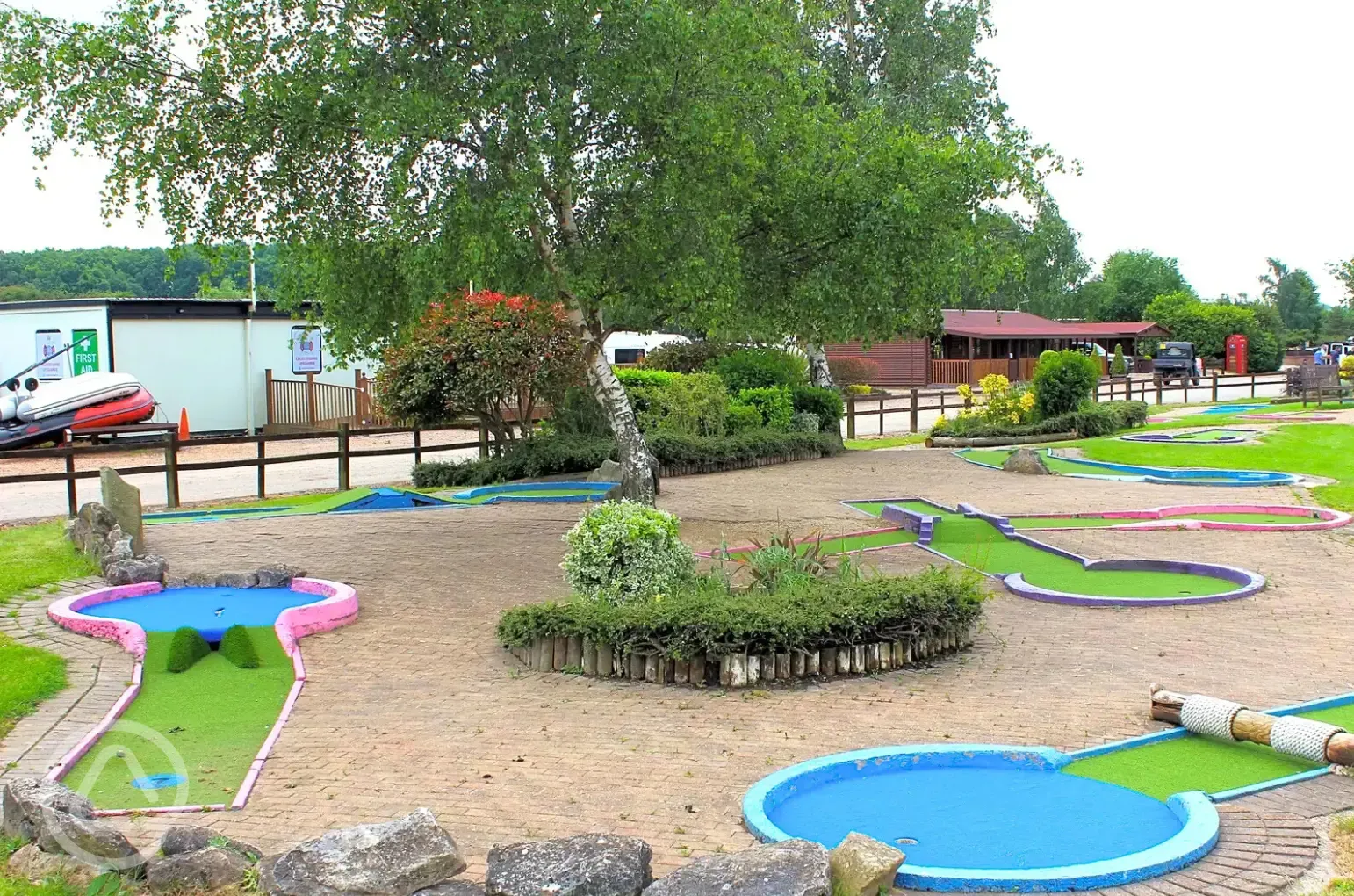 Crazy golf