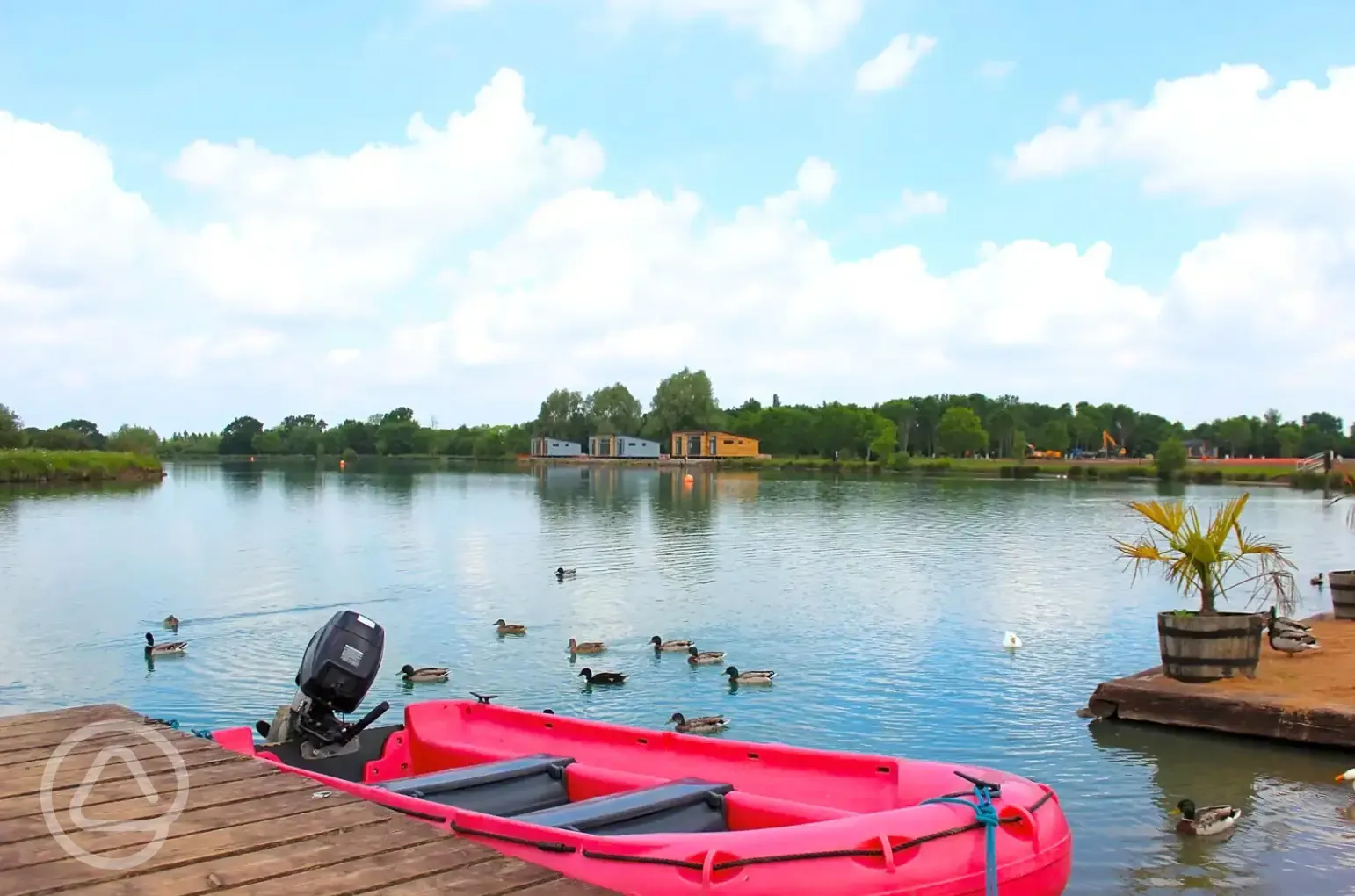 Onsite lake