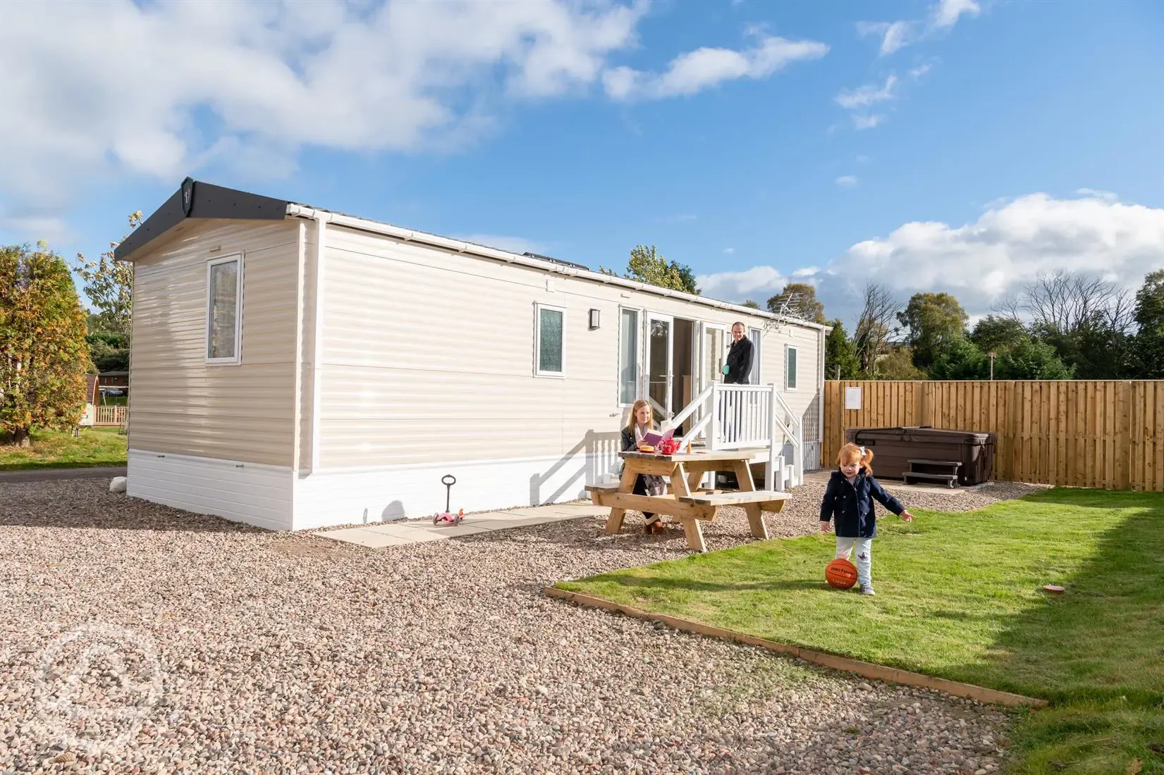 Caravans With Hot Tubs - Deeside Holiday Park